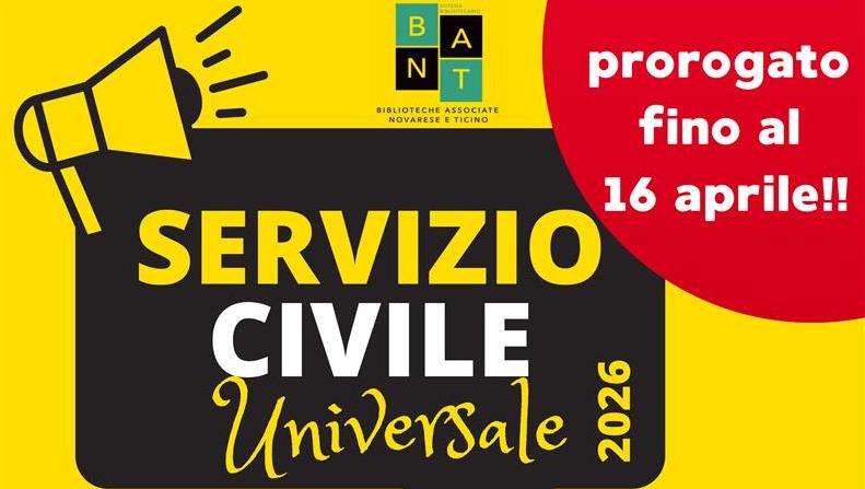 BANT > Servizio Civile Universale 2026 