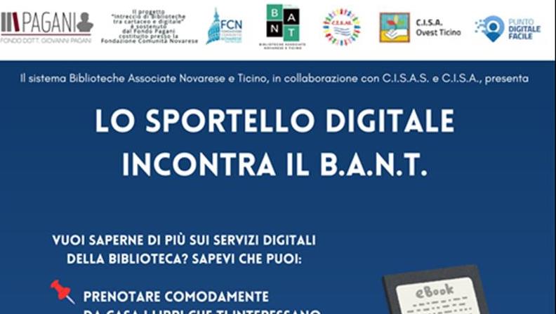 BANT > Sportello digitale – le novità e gli orari per il mese di Agosto 2026