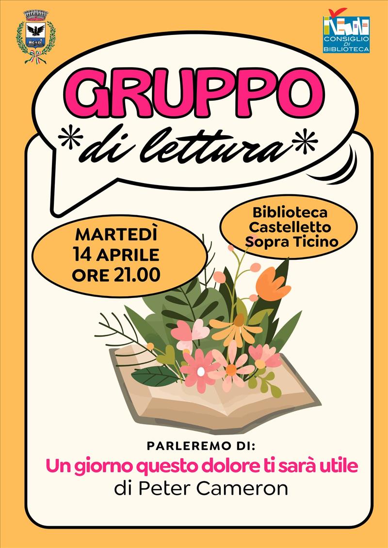 Castelletto Sopra Ticino - Incontro del gruppo di lettura