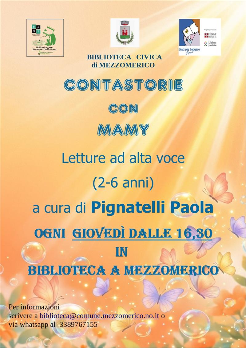 MEZZOMERICO - Letture ad alta voce NPL