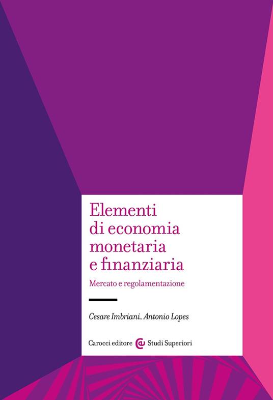 Elementi di economia monetaria e finanziaria