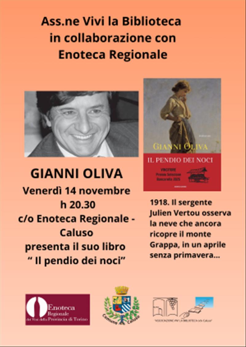 INCONTRO CON L'AUTORE  IL PENDIO DEI NOCI