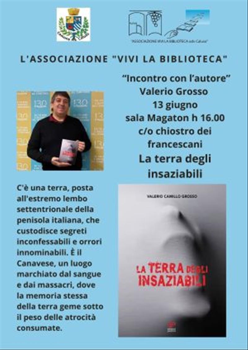 INCONTRO CON L'AUTORE