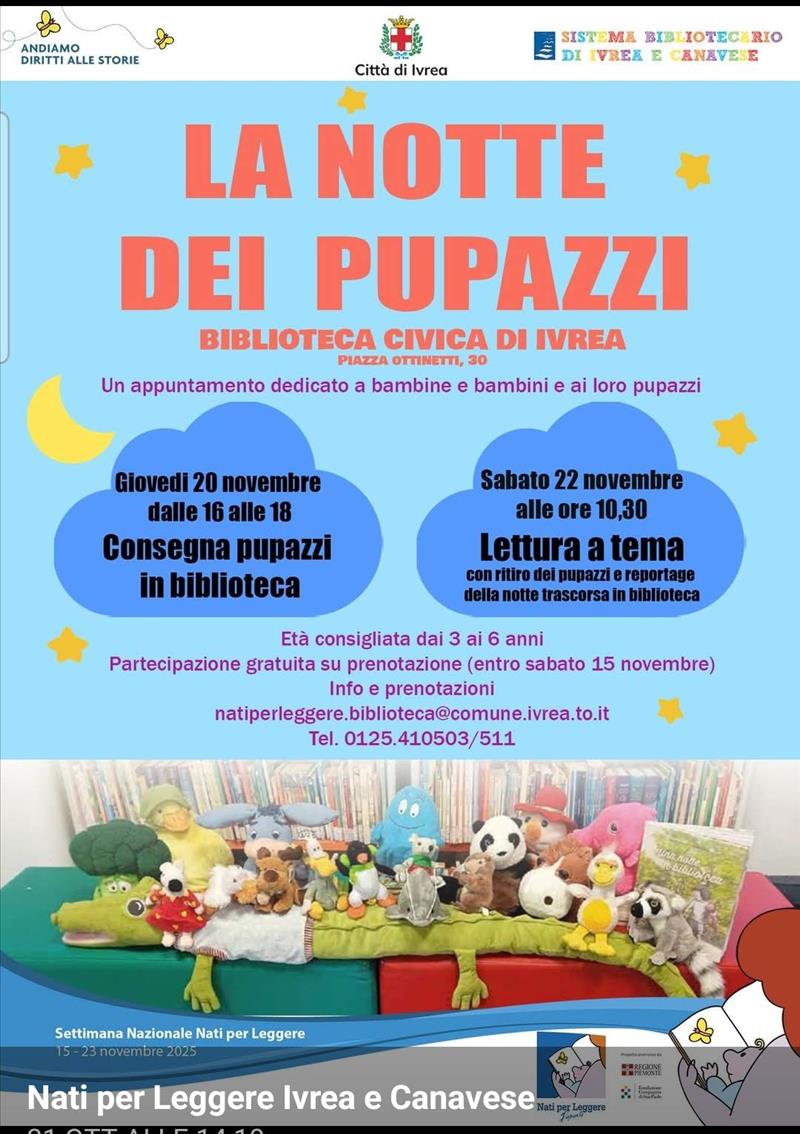 La 'NOTTE DEI PUPAZZI' terza edizione