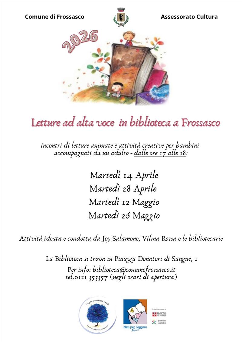 letture ad alta voce per bimbi 0 - 6