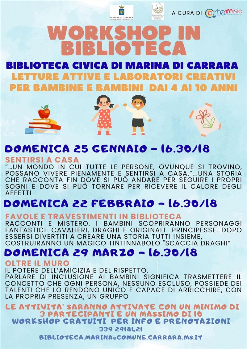 Workshop in Biblioteca