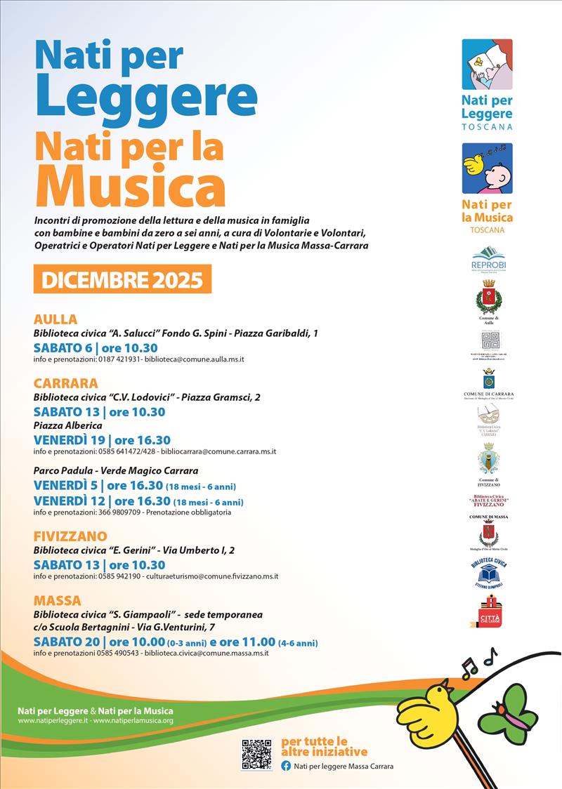 Nati per Leggere e Nati per la Musica - Dicembre