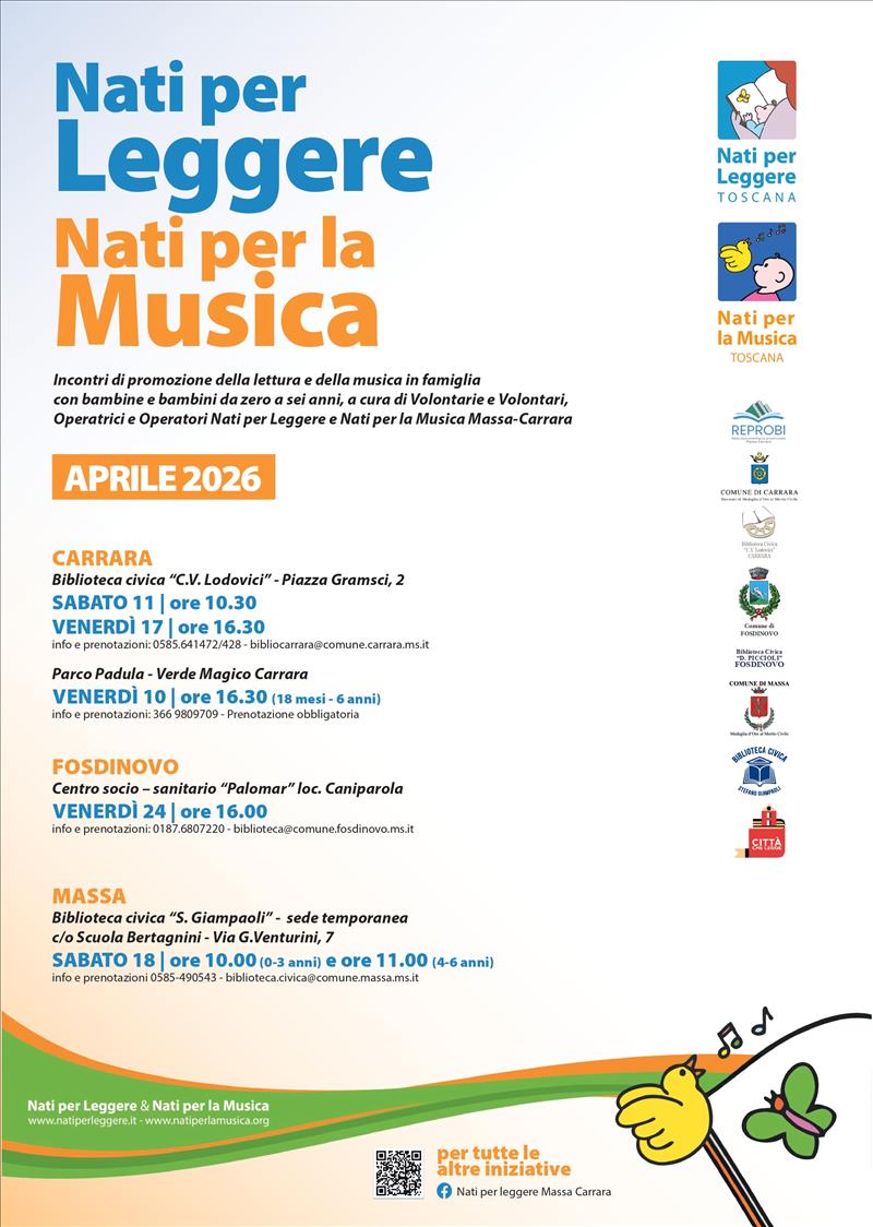 Nati per Leggere e Nati per la Musica - Aprile