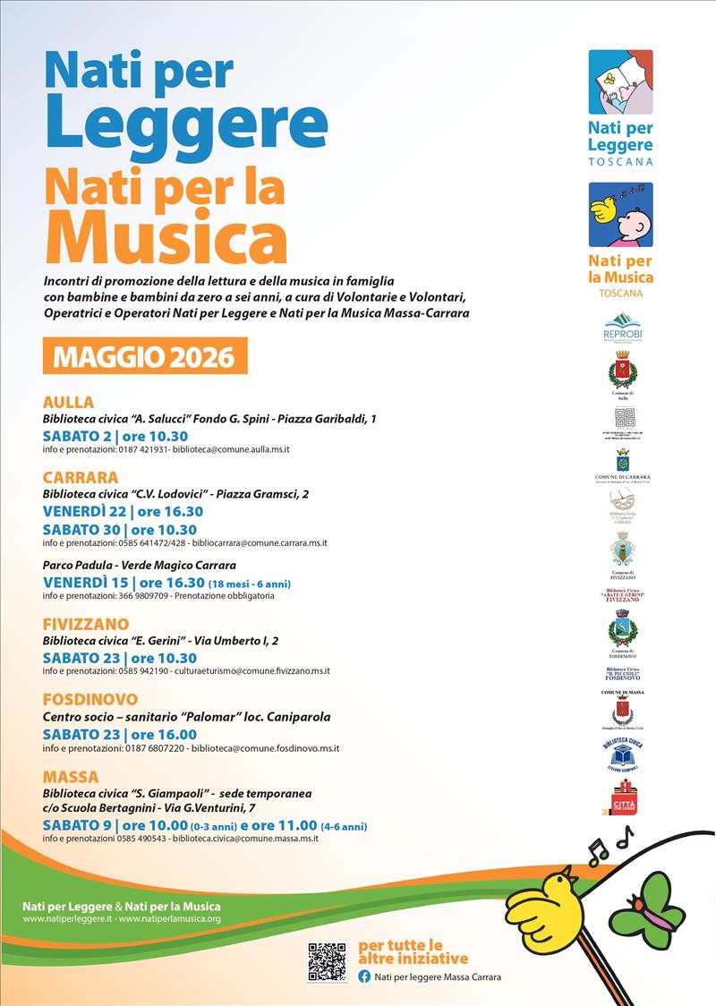 Nati per Leggere e Nati per la Musica - Maggio