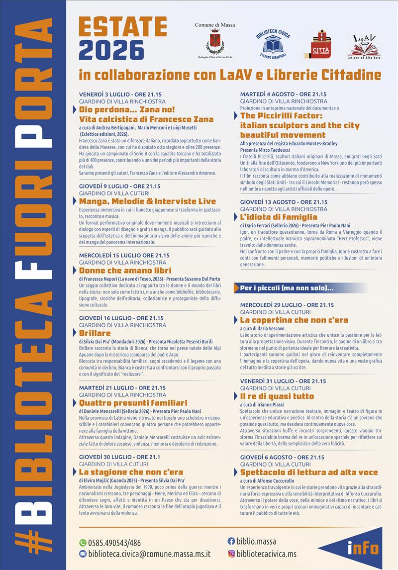 #bibliotecafuoriporta Terza edizione