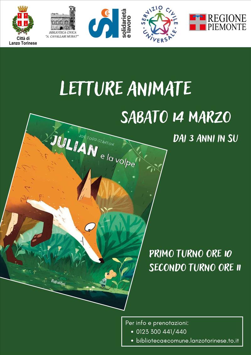 Letture ad alta voce - Julian e la volpe