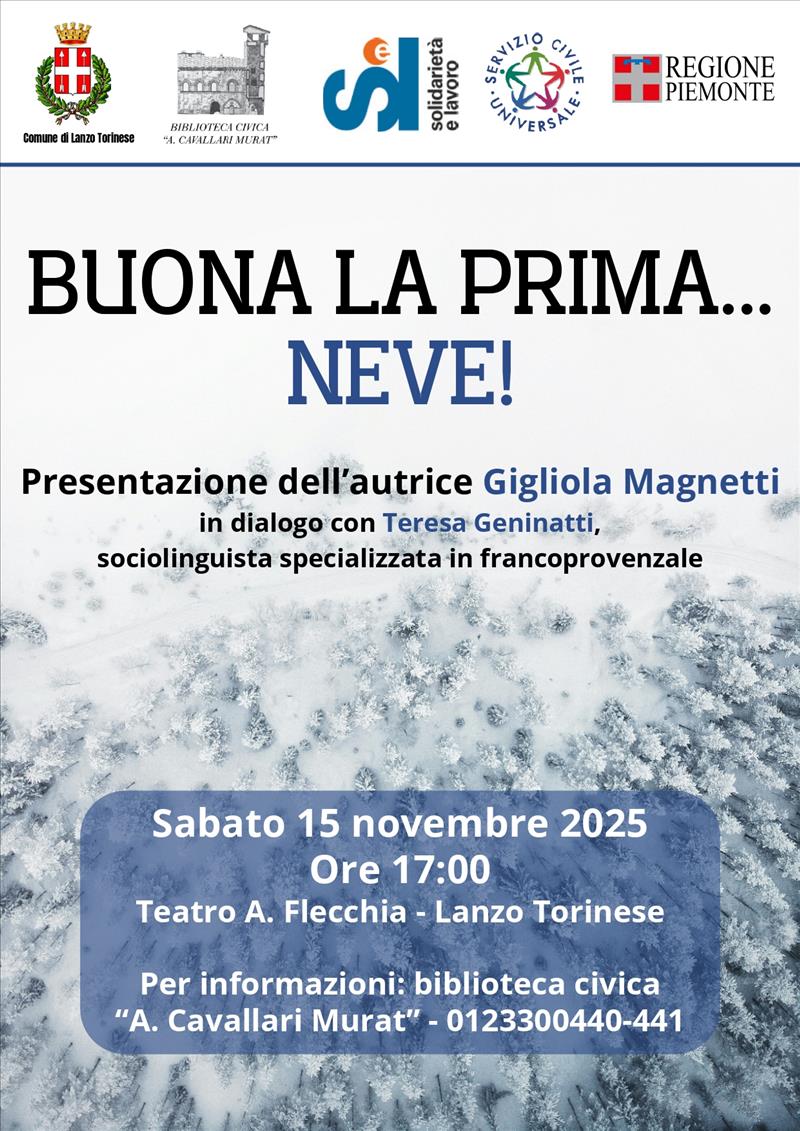 Buona la prima ... Neve